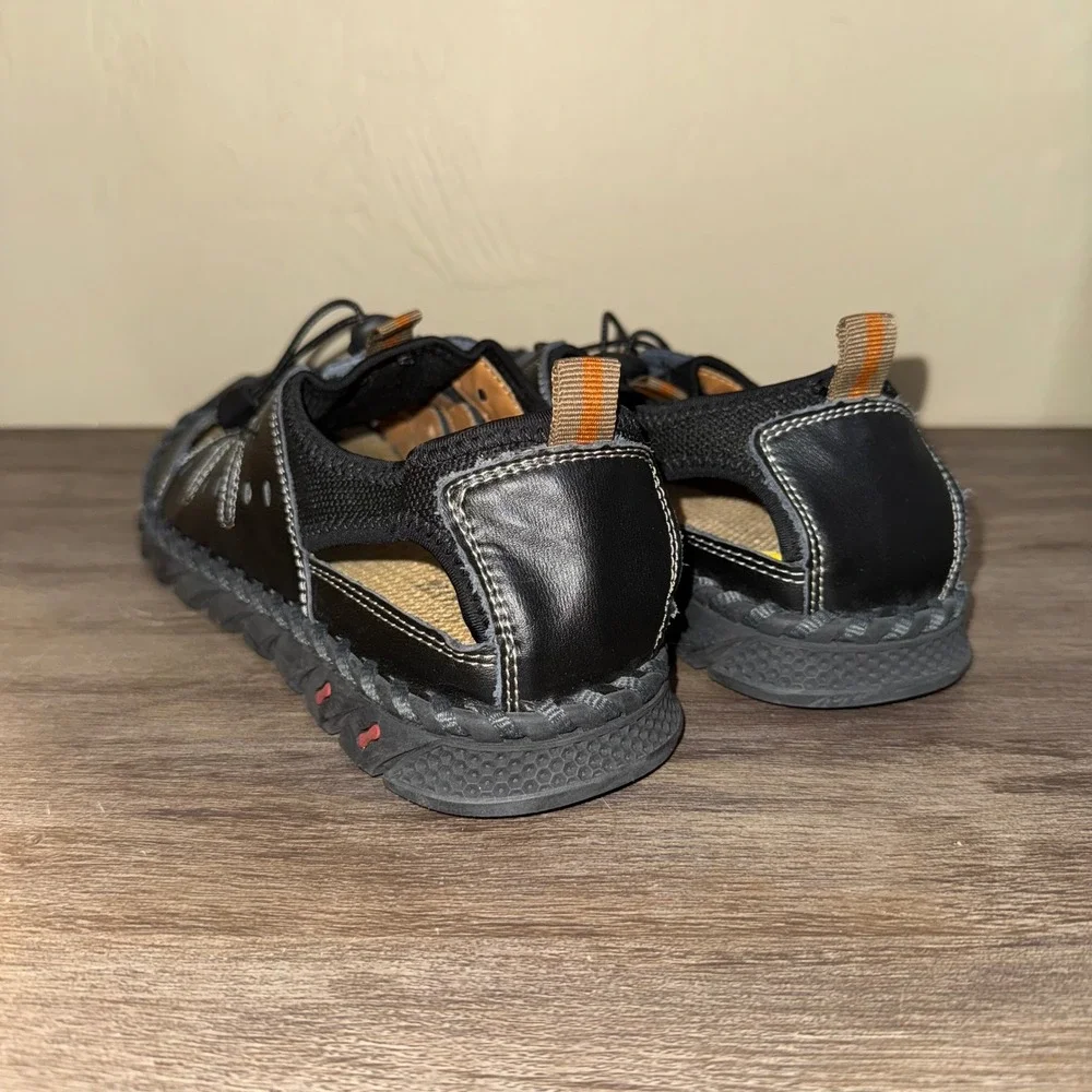 Leather Fisherman Sandal Mens‎ Walking Shoe Comfort Casual Size 44